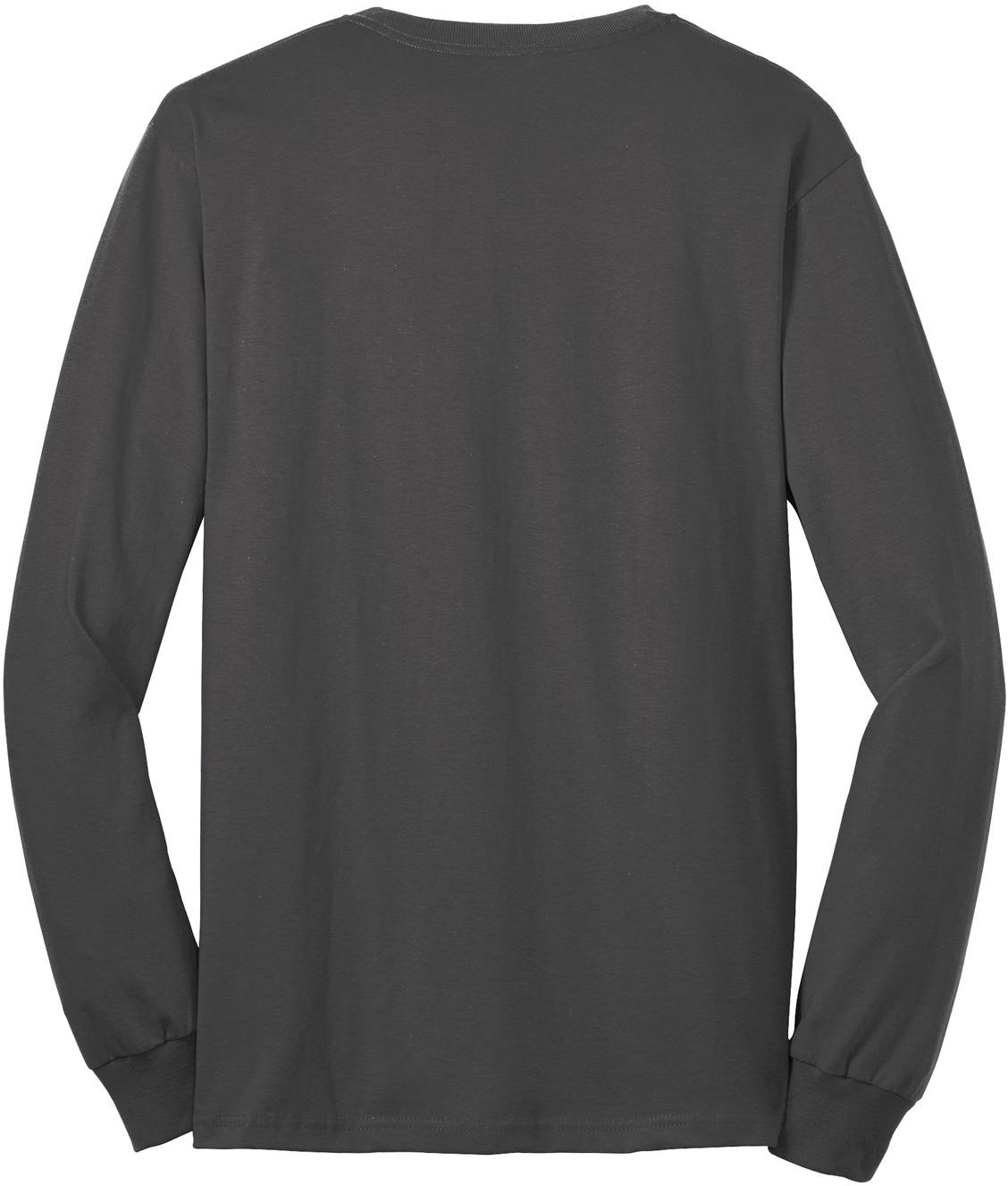 no-logo Port & Company Tall Long Sleeve Core Blend Tee-Regular-Port & Company-Thread Logic