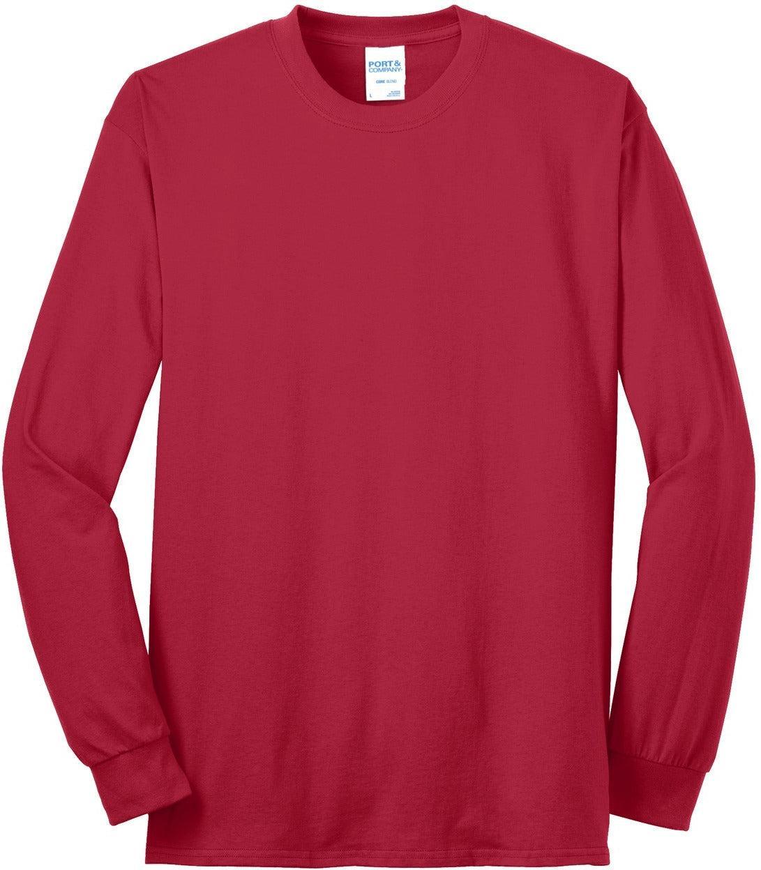 Port & Company Tall Long Sleeve Core Blend Tee