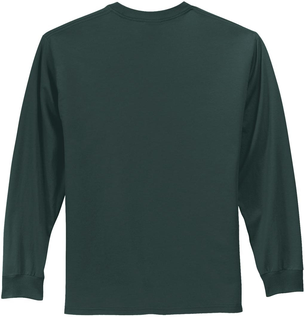 no-logo Port & Company Tall Long Sleeve Essential Tee-Regular-Port & Company-Thread Logic