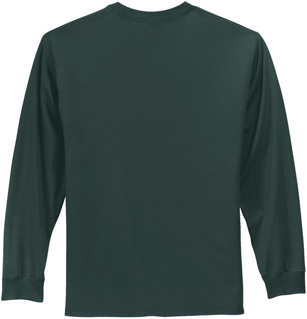 no-logo Port & Company Tall Long Sleeve Essential Tee-Regular-Port & Company-Thread Logic