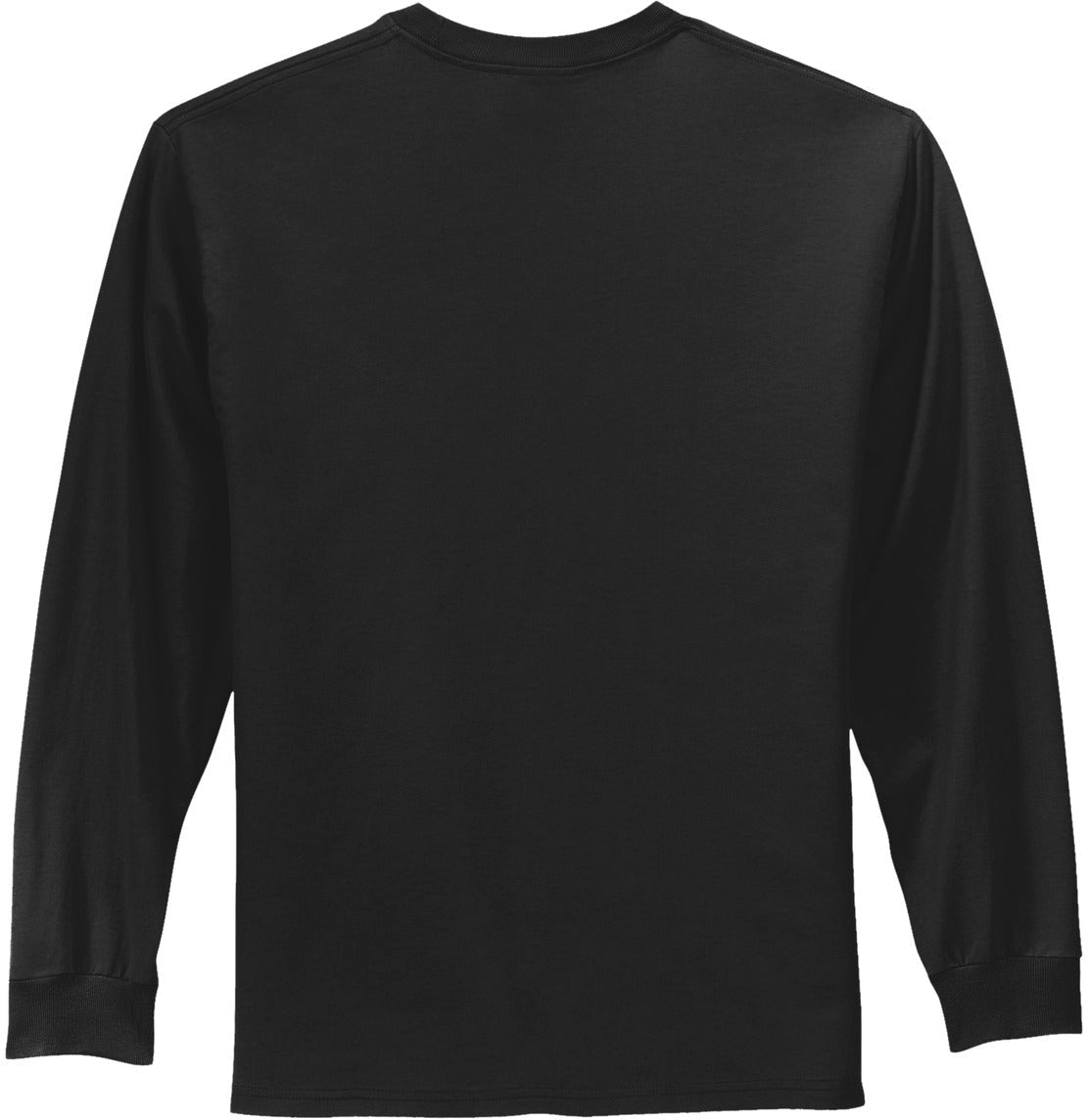 no-logo Port & Company Tall Long Sleeve Essential Tee-Regular-Port & Company-Thread Logic