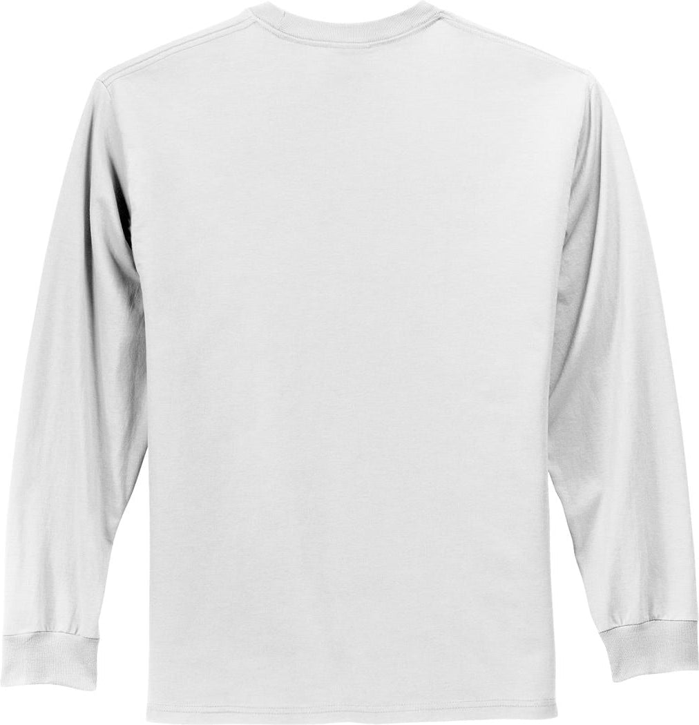 no-logo Port & Company Tall Long Sleeve Essential Tee-Regular-Port & Company-Thread Logic