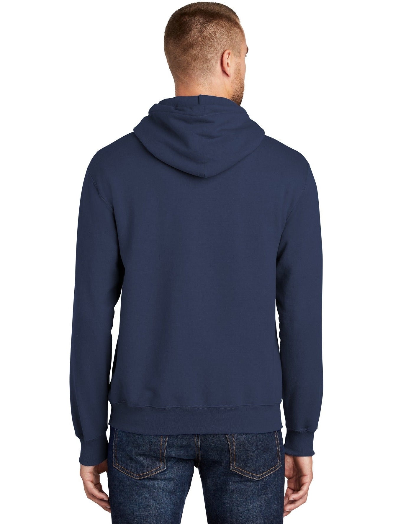 no-logo Port & Company Tall Ultimate Pullover Hooded Sweatshirt-Regular-Port & Company-Thread Logic