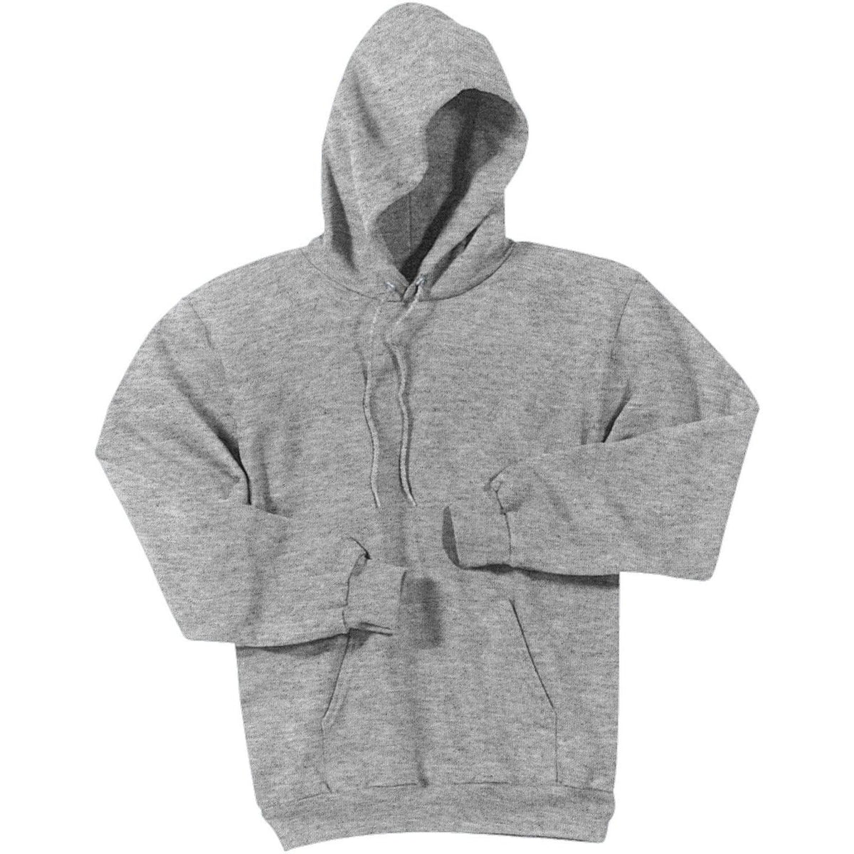 no-logo Port & Company Tall Ultimate Pullover Hooded Sweatshirt-Hoodies-Port & Company-Athletic Heather-LT-Thread Logic