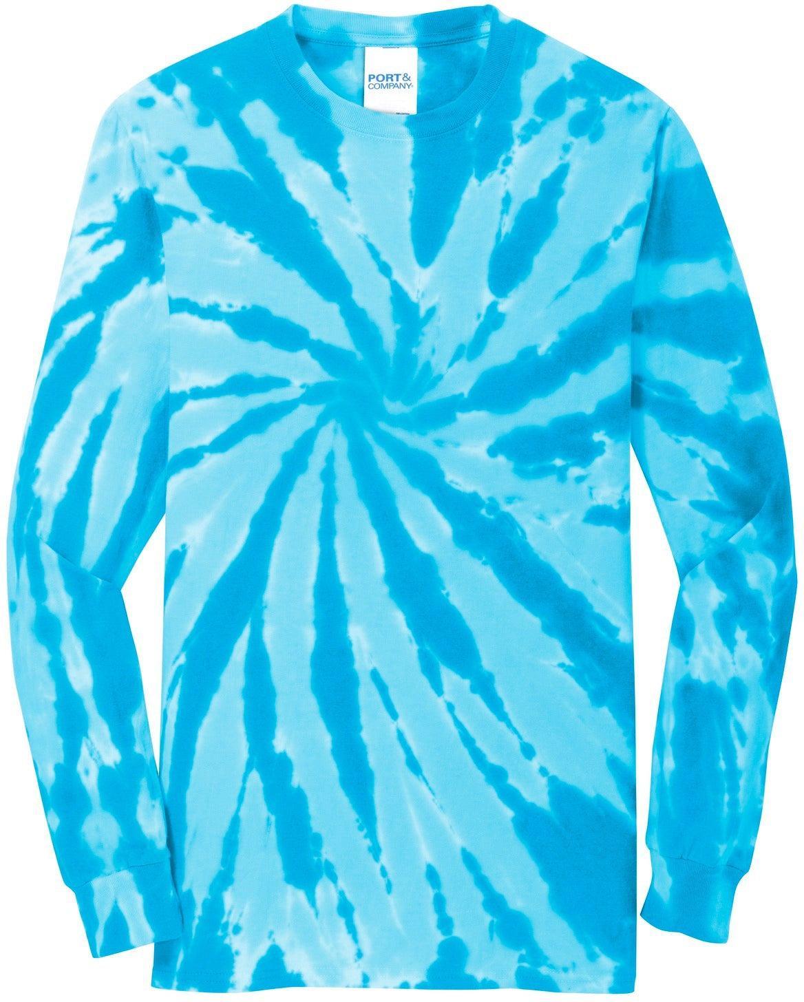 Port & Company Tie-Dye Long Sleeve Tee