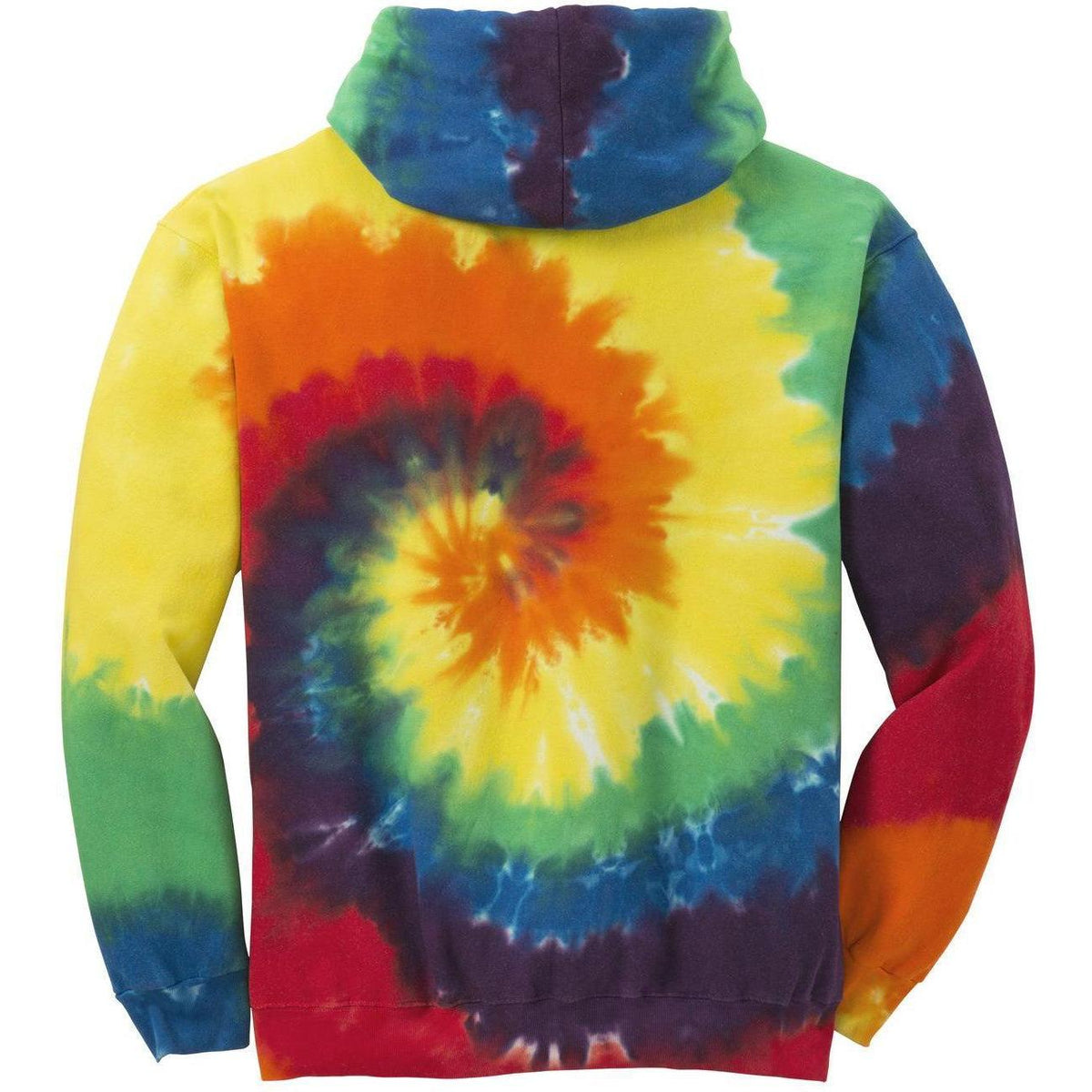 no-logo Port & Company Tie-Dye Pullover Hooded Sweatshirt-Regular-Port & Company-Thread Logic