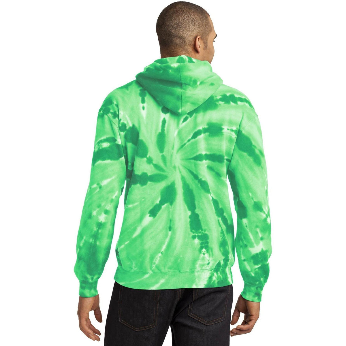no-logo Port & Company Tie-Dye Pullover Hooded Sweatshirt-Regular-Port & Company-Thread Logic