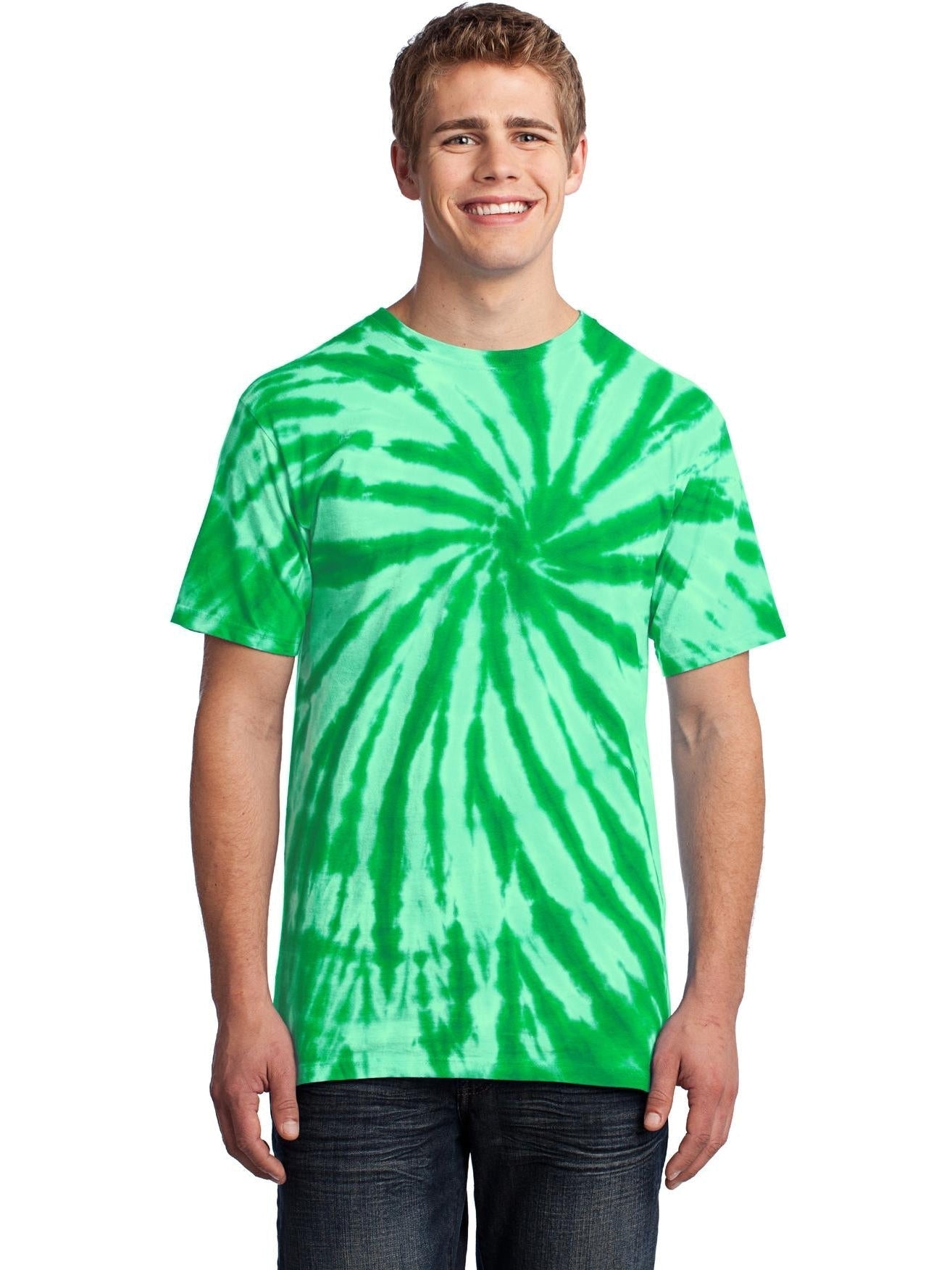 no-logo Port & Company Tie-Dye Tee-Regular-Port & Company-Thread Logic