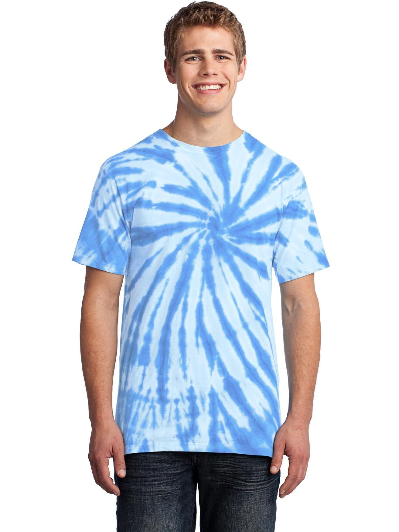no-logo Port & Company Tie-Dye Tee-Regular-Port & Company-Thread Logic