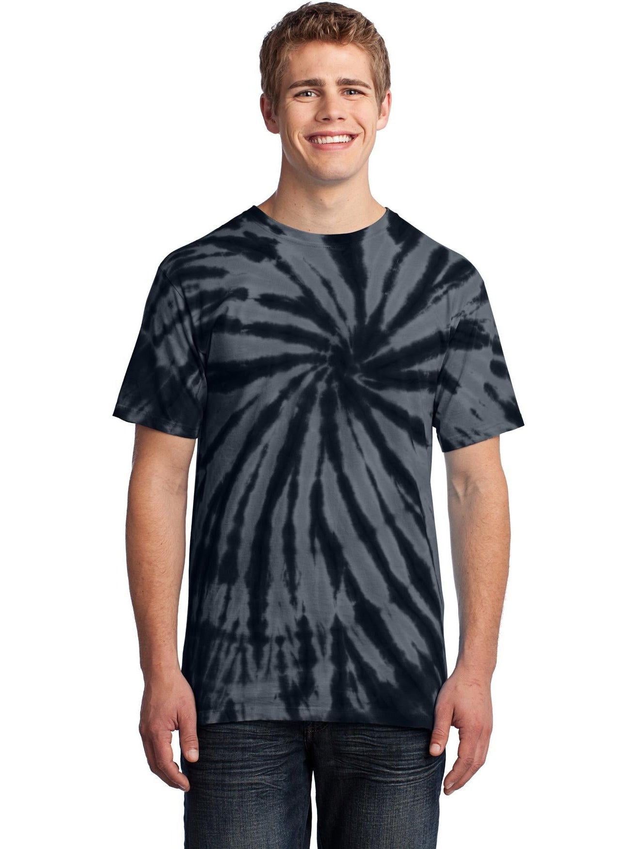 no-logo Port & Company Tie-Dye Tee-Regular-Port & Company-Thread Logic
