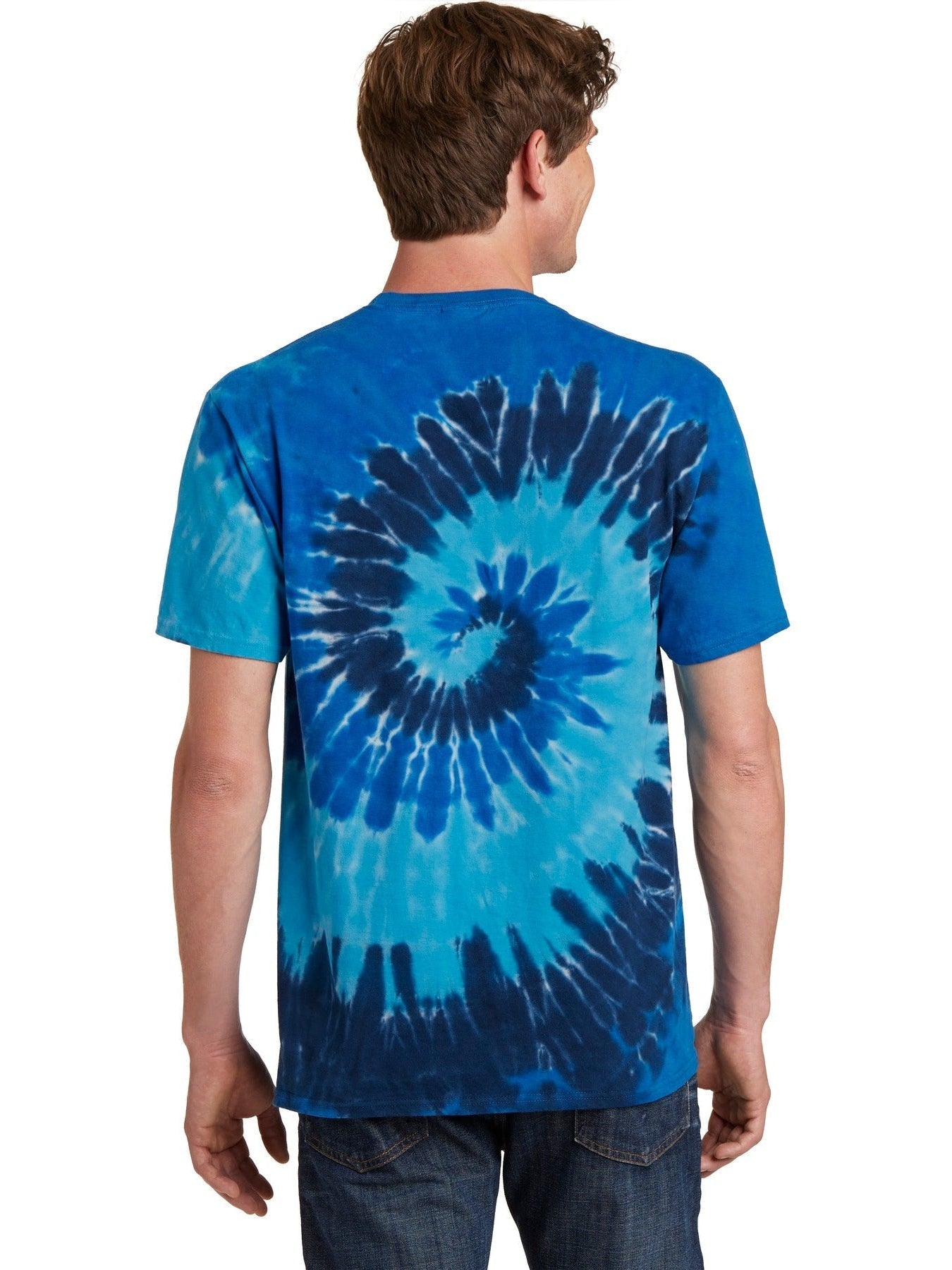 no-logo Port & Company Tie-Dye Tee-Regular-Port & Company-Thread Logic