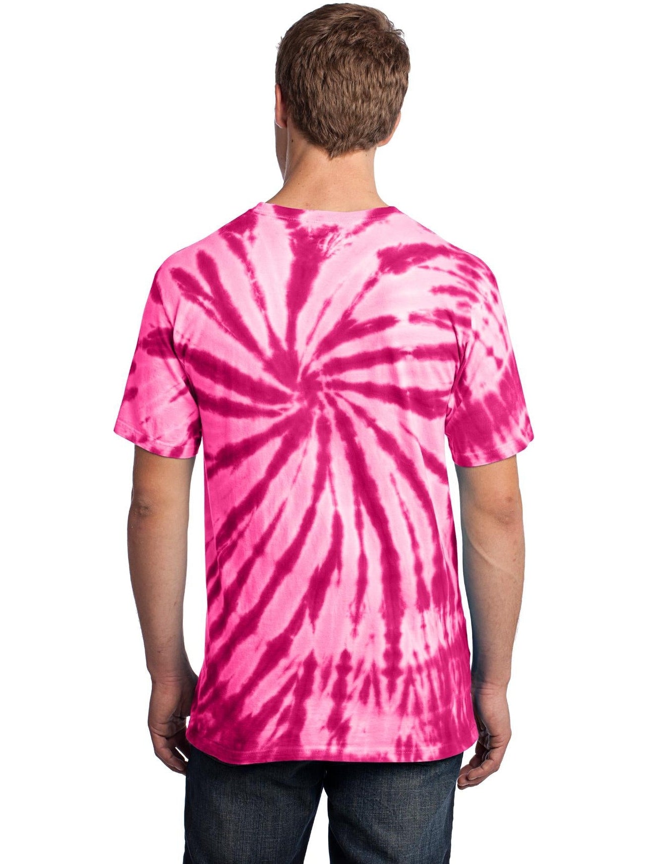 no-logo Port & Company Tie-Dye Tee-Regular-Port & Company-Thread Logic