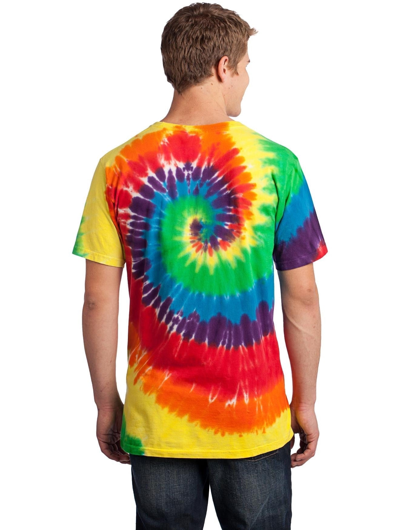 no-logo Port & Company Tie-Dye Tee-Regular-Port & Company-Thread Logic