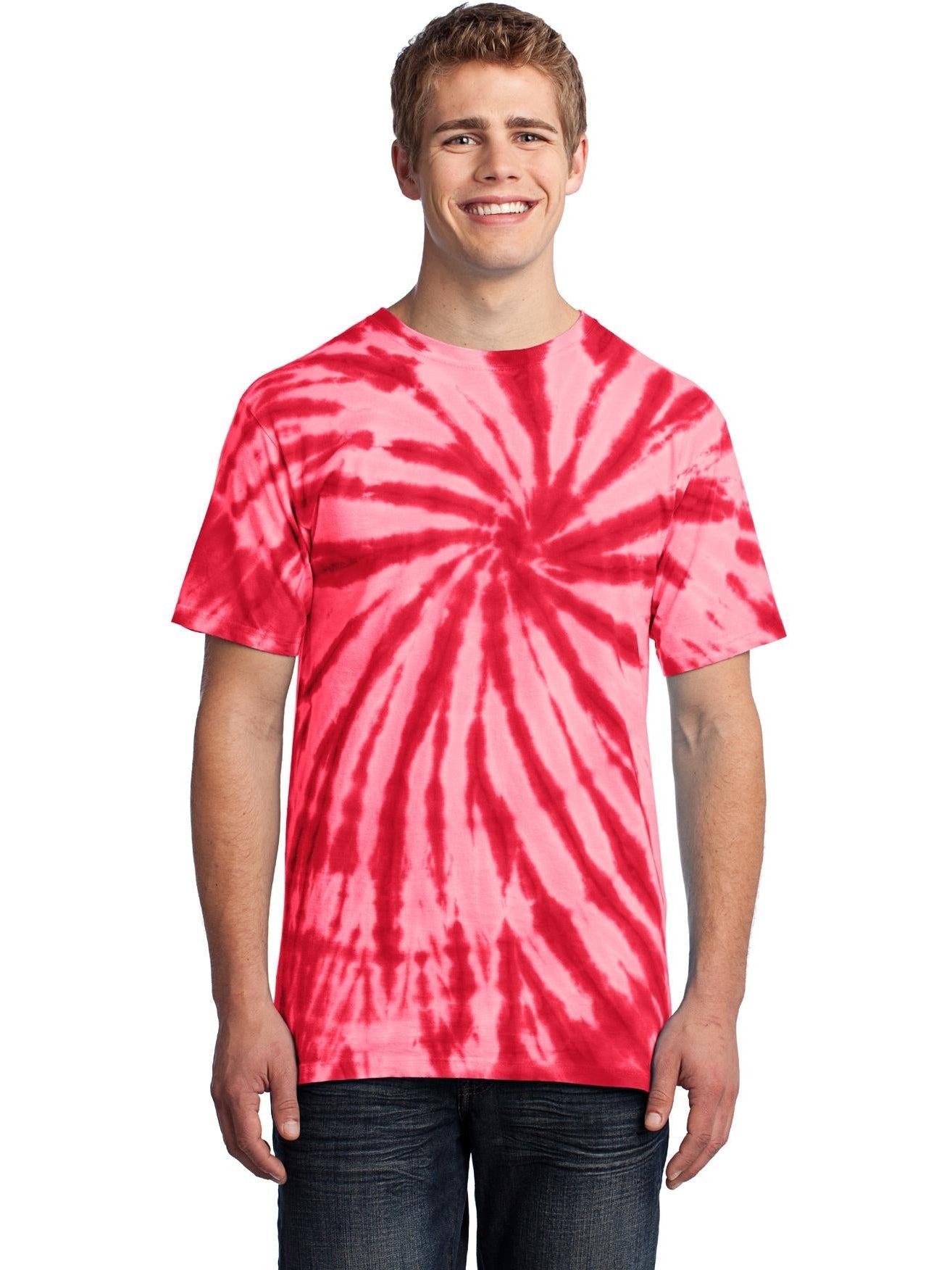 no-logo Port & Company Tie-Dye Tee-Regular-Port & Company-Thread Logic