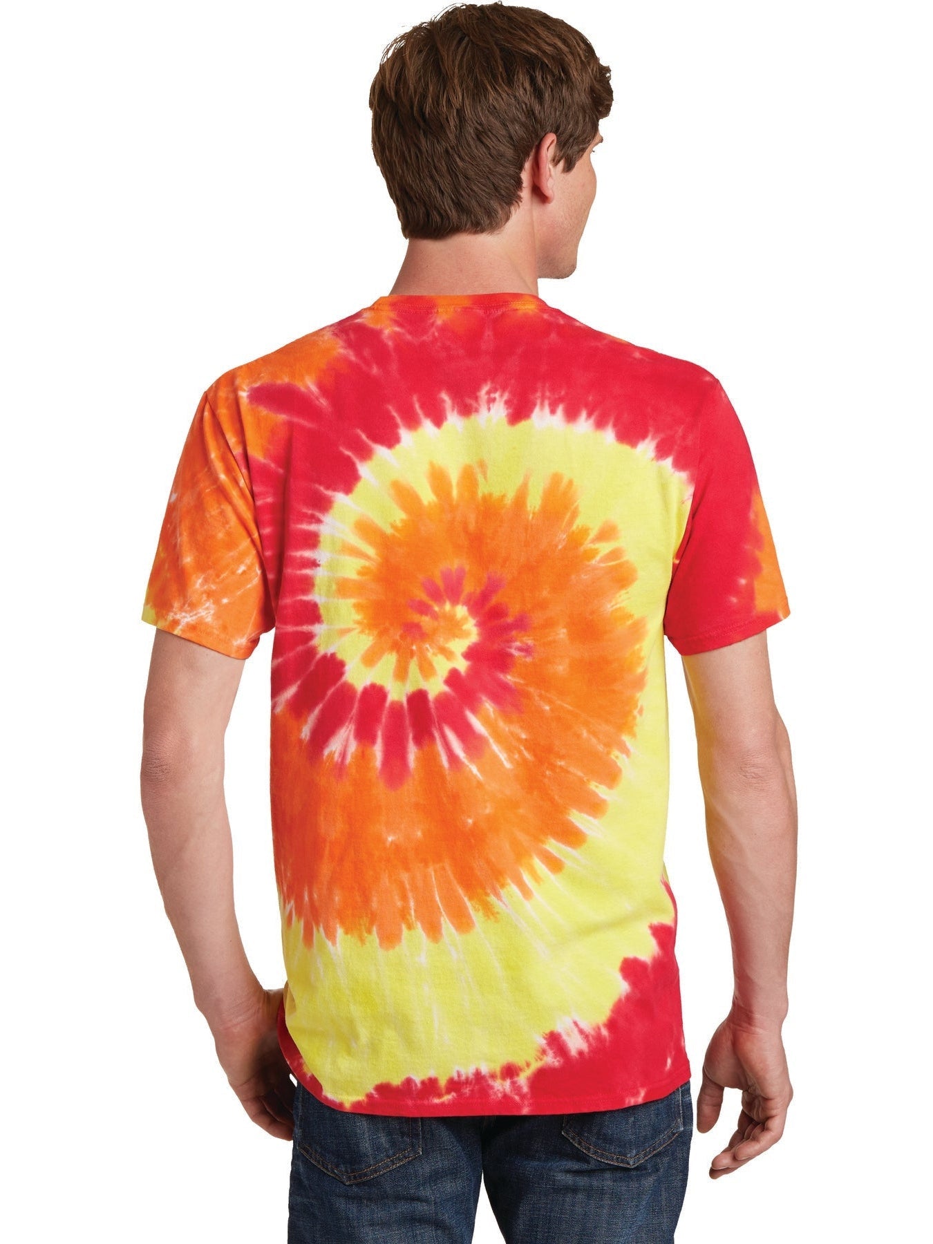 no-logo Port & Company Tie-Dye Tee-Regular-Port & Company-Thread Logic