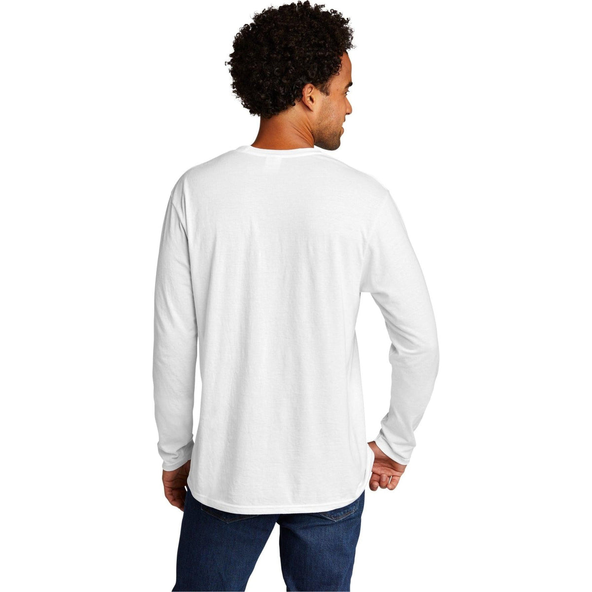 no-logo Port & Company Tri-Blend Long Sleeve Tee-Regular-Port & Company-Thread Logic