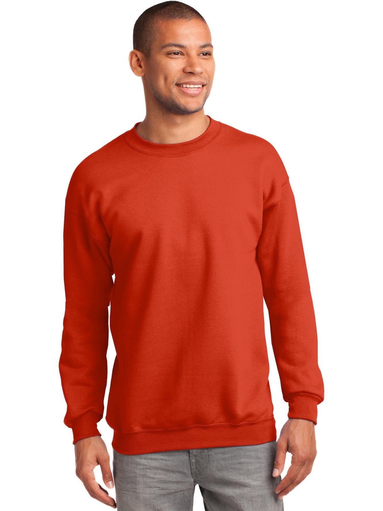 no-logo Port & Company Ultimate Crewneck Sweatshirt-Regular-Port & Company-Thread Logic