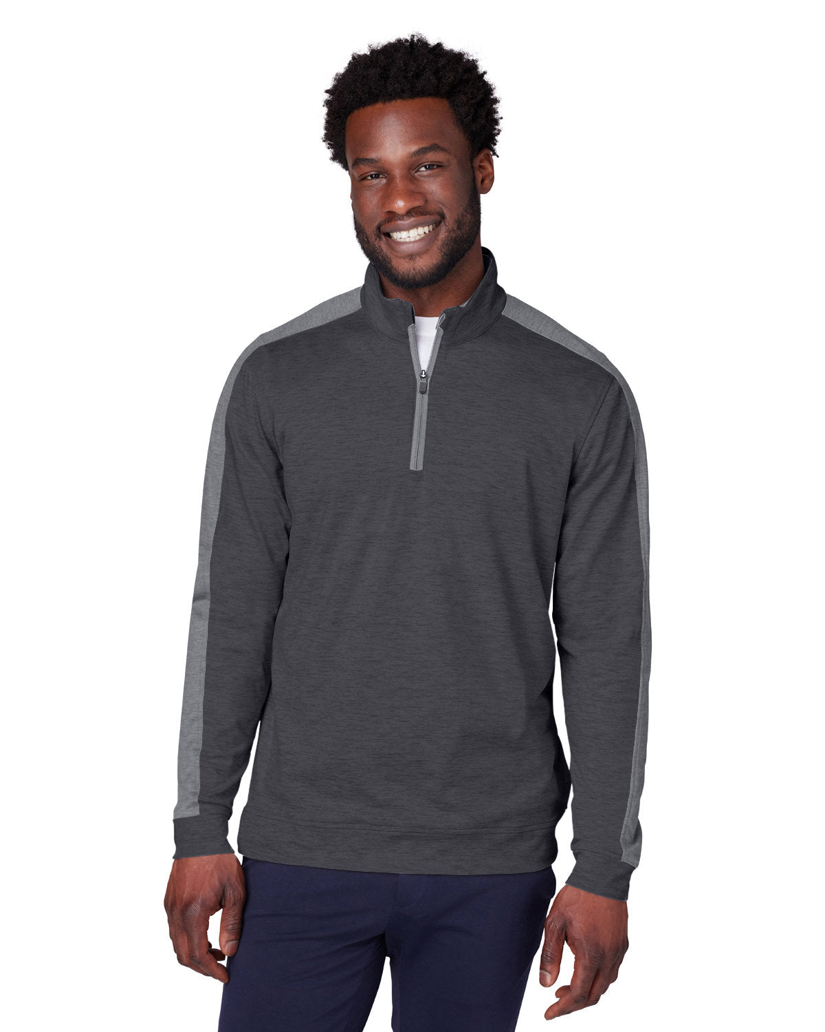 Puma Cloudspun Quarter-Zip-Knits and Layering-Puma-Black-S-Thread Logic