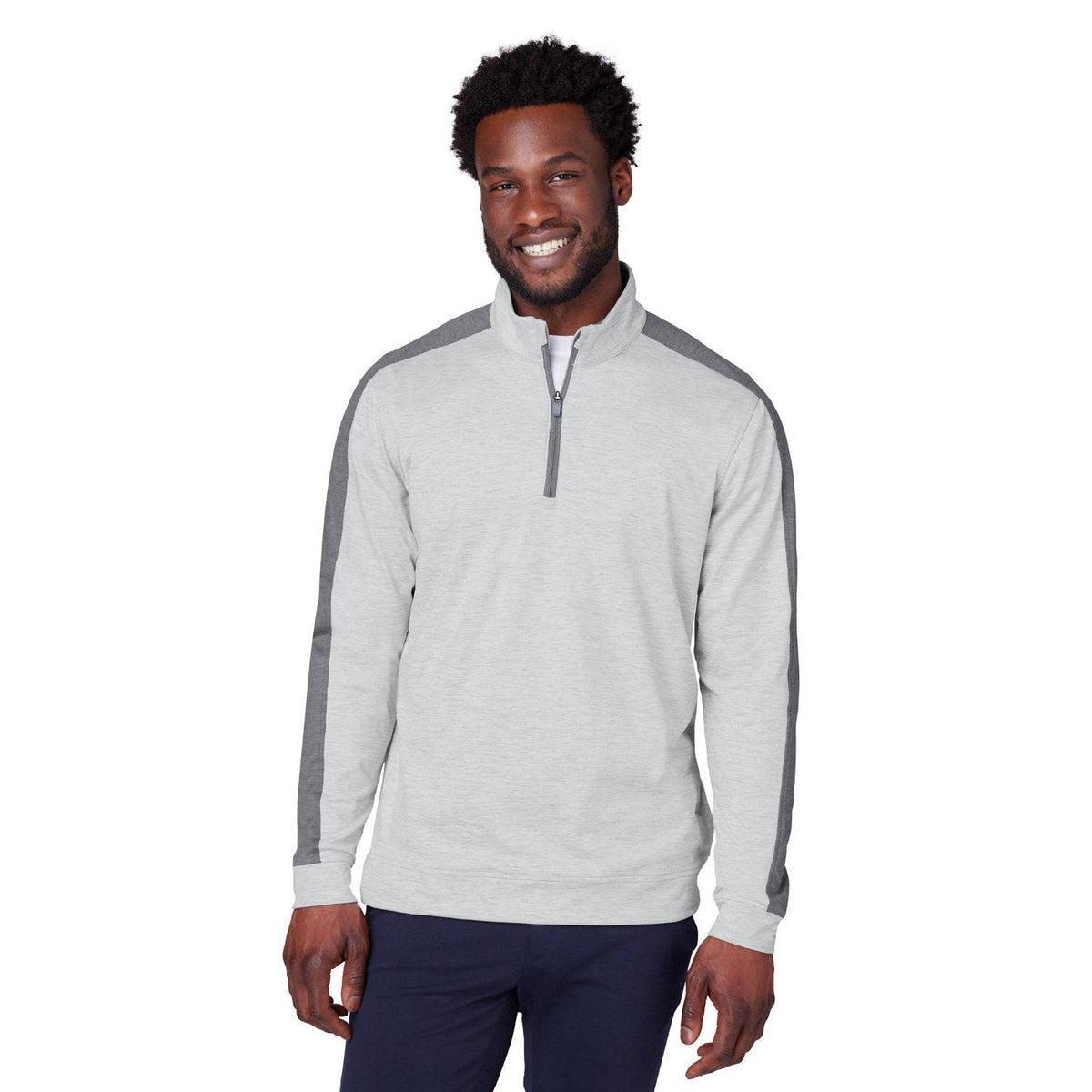 no-logo Puma Cloudspun Quarter-Zip-Knits and Layering-Puma-Grey-S-Thread Logic