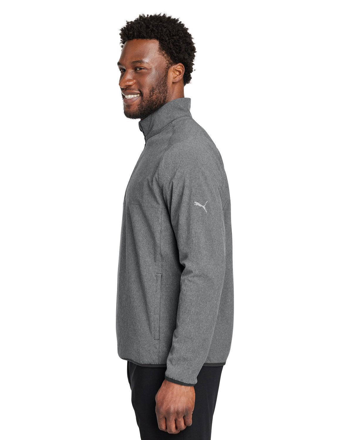 no-logo Puma Coastal Woven Quarter-Zip-Outerwear-Puma-Thread Logic