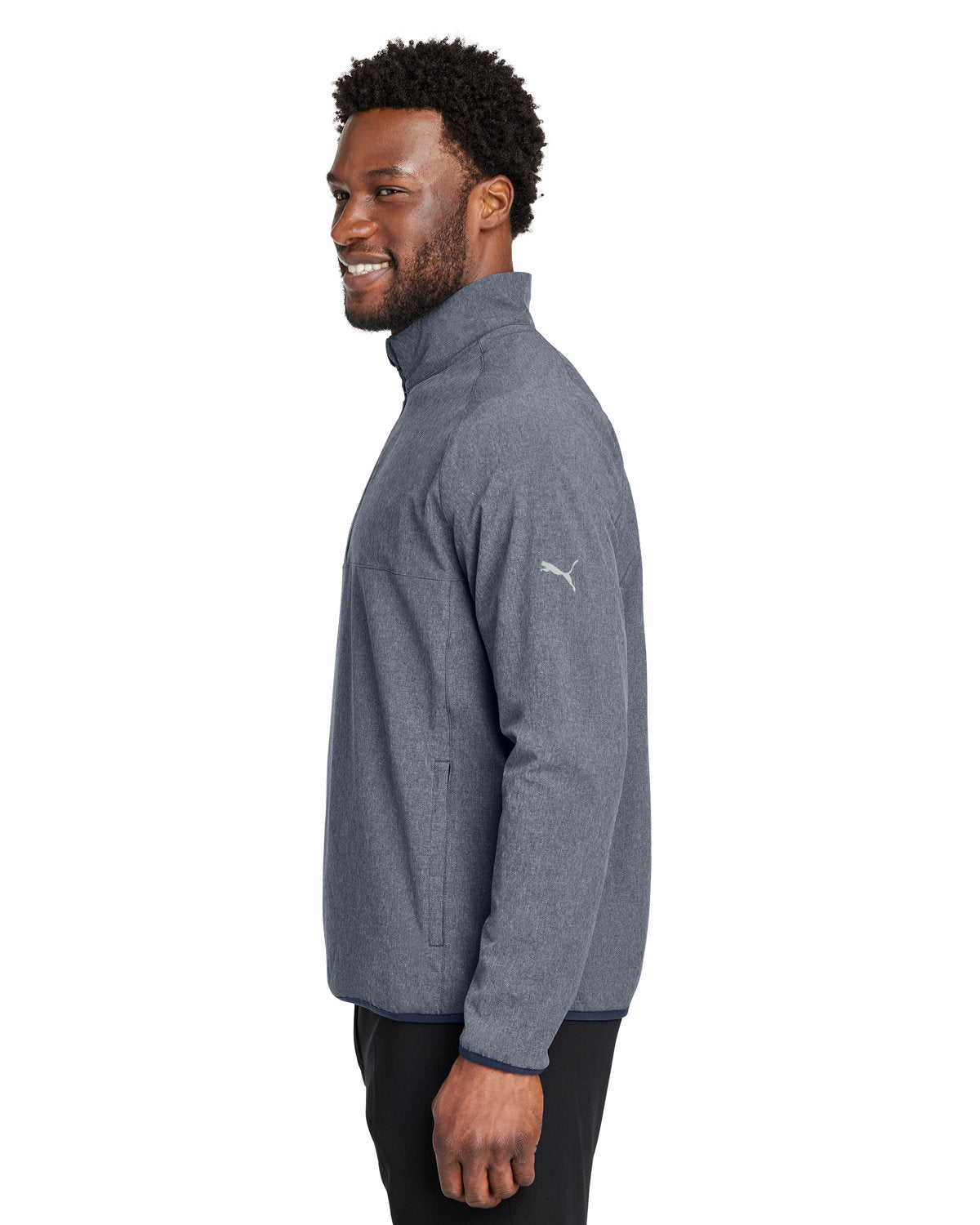 no-logo Puma Coastal Woven Quarter-Zip-Outerwear-Puma-Thread Logic