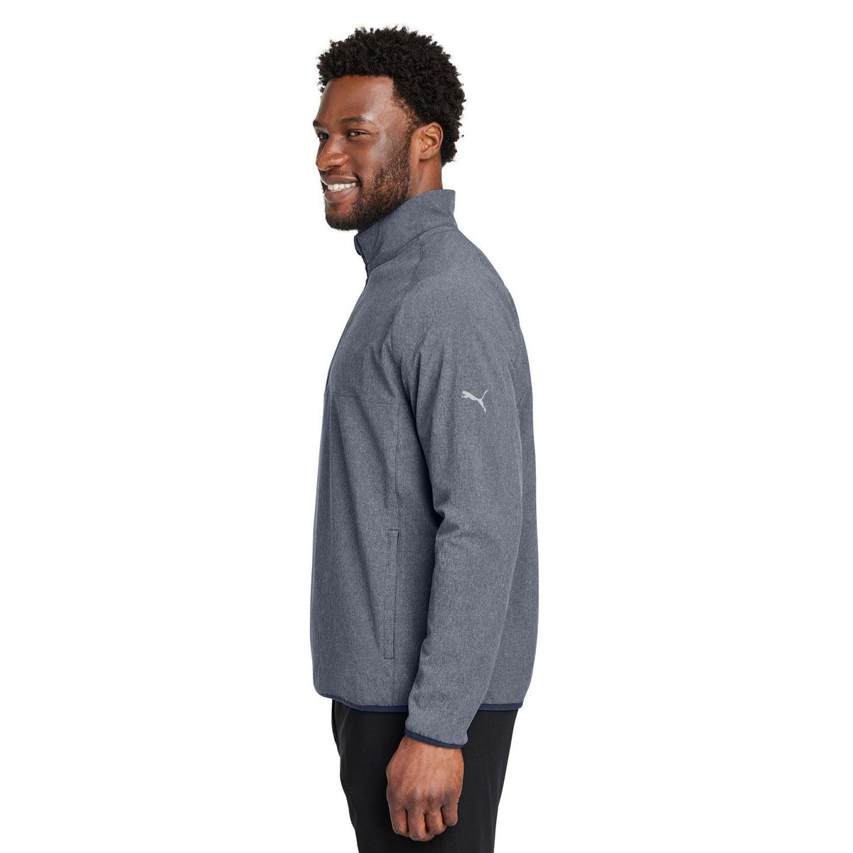 no-logo Puma Coastal Woven Quarter-Zip-Outerwear-Puma-Thread Logic