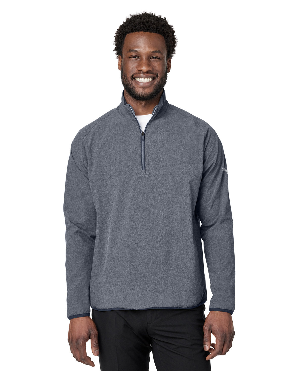 Puma Coastal Woven Quarter-Zip-Outerwear-Puma-Navy-S-Thread Logic
