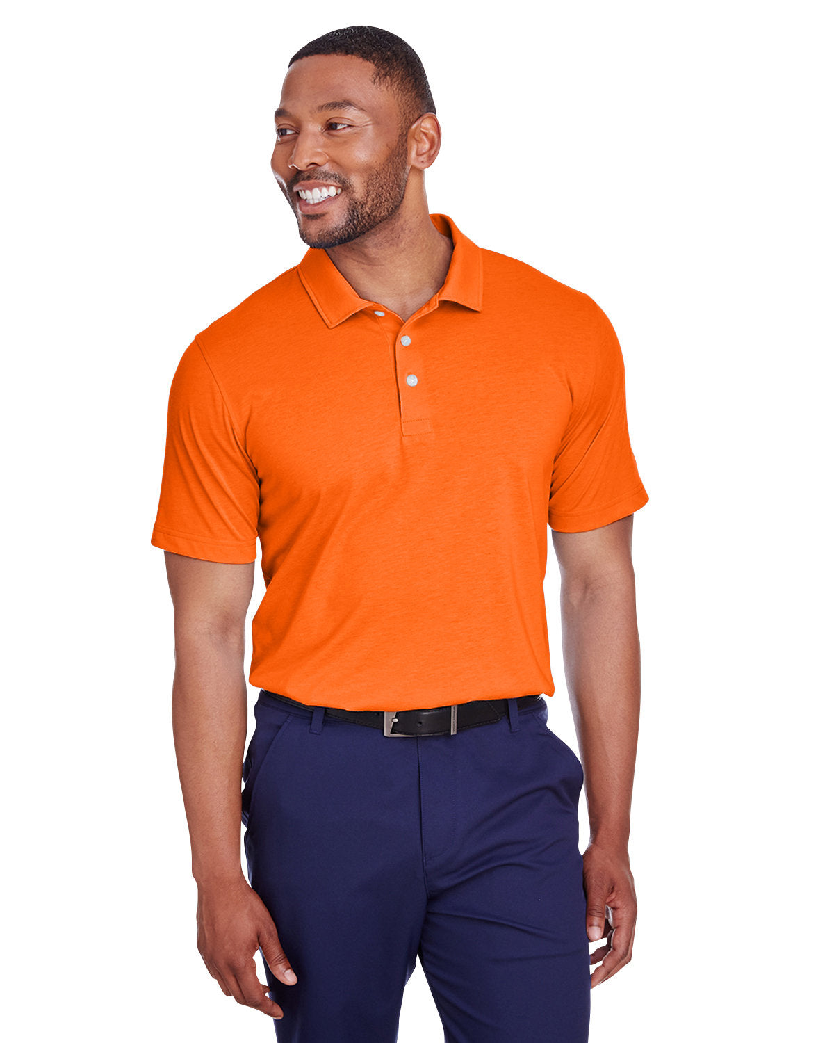 Puma Fusion Polo-Polos-Puma Golf-Vibrant Orange-S-Thread Logic