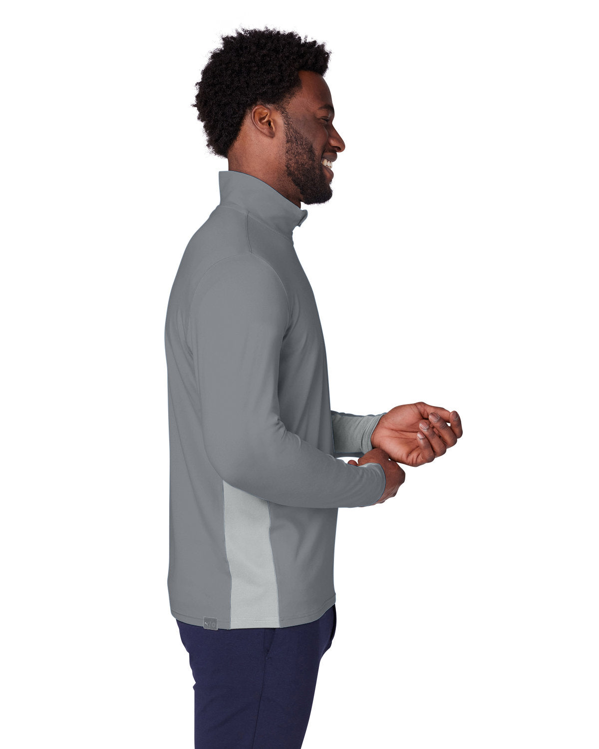 no-logo Puma Gamer Golf Quarter-Zip-Knits and Layering-Puma-Thread Logic