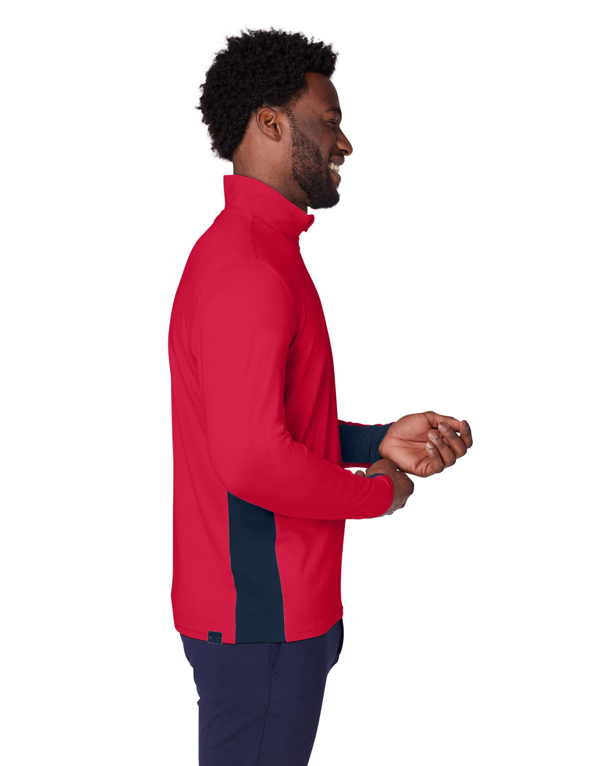 no-logo Puma Gamer Golf Quarter-Zip-Knits and Layering-Puma-Thread Logic