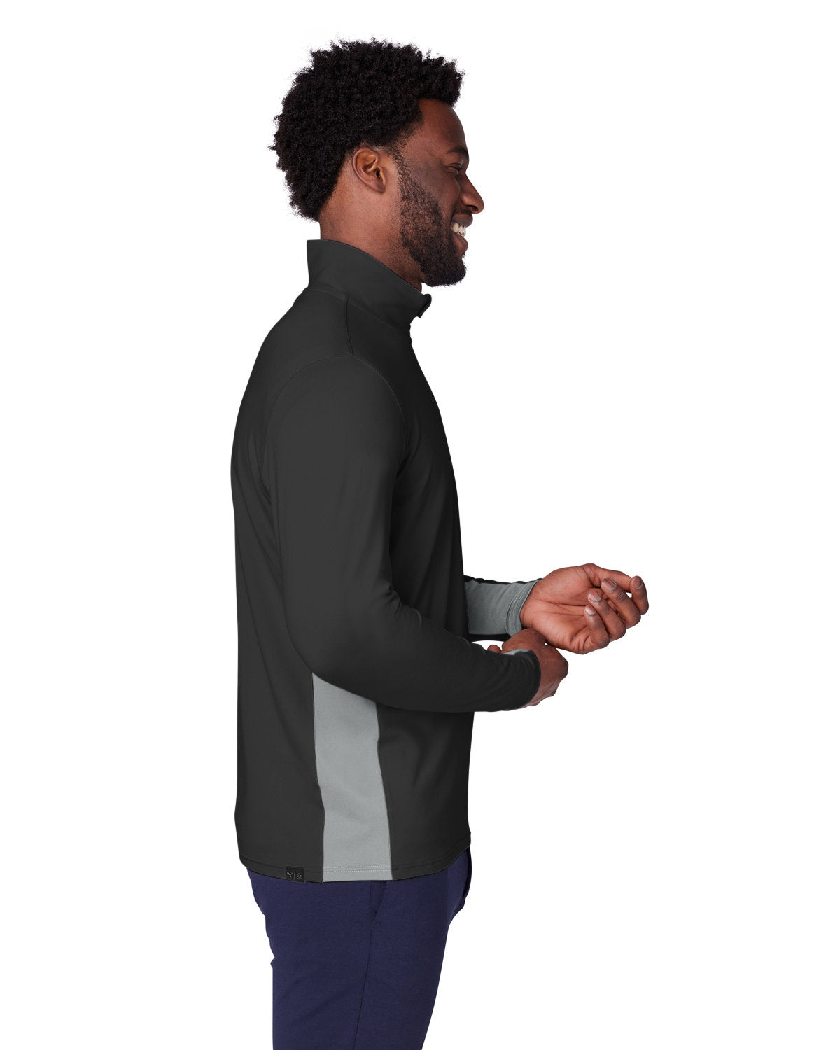 no-logo Puma Gamer Golf Quarter-Zip-Knits and Layering-Puma-Thread Logic