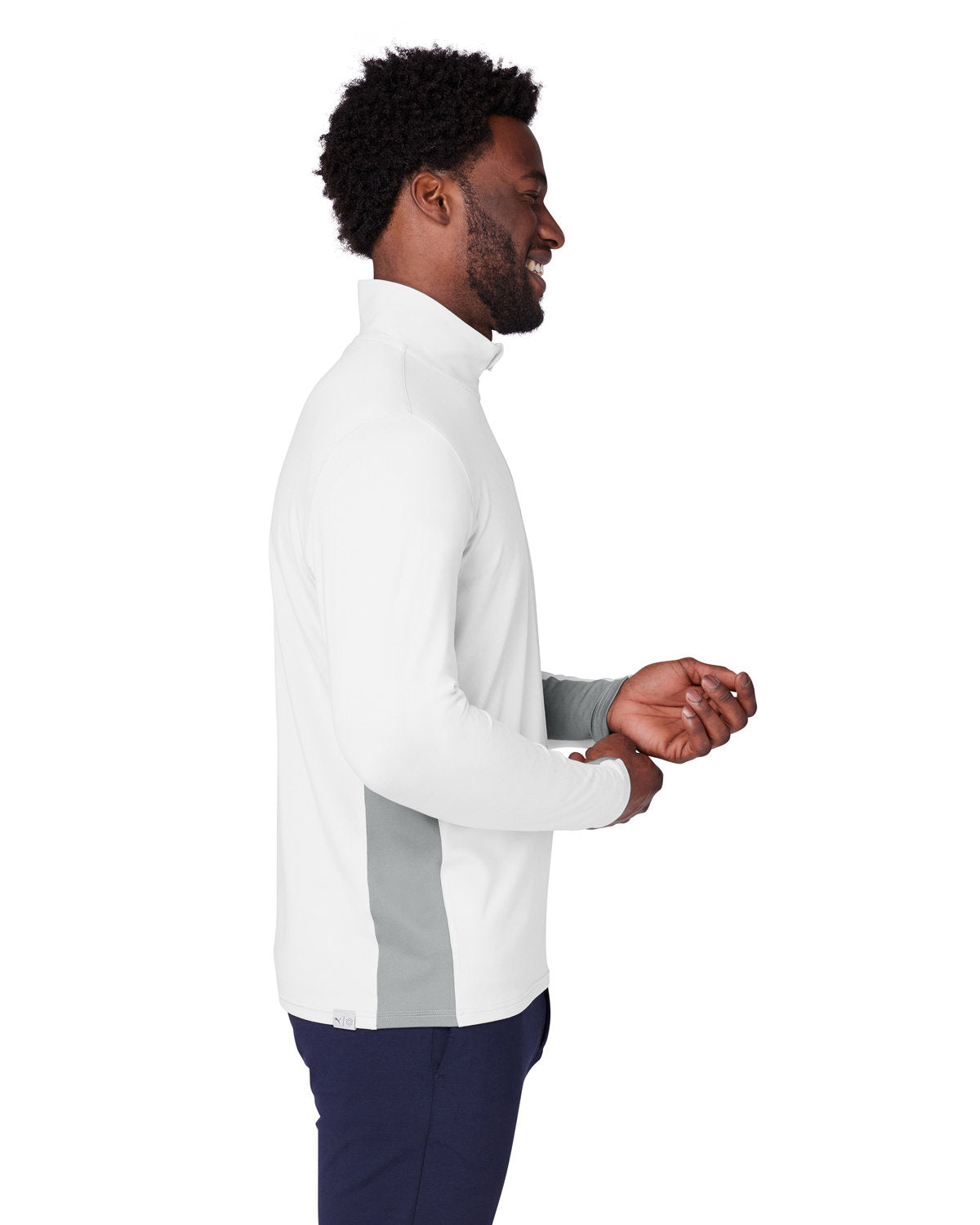 no-logo Puma Gamer Golf Quarter-Zip-Knits and Layering-Puma-Thread Logic