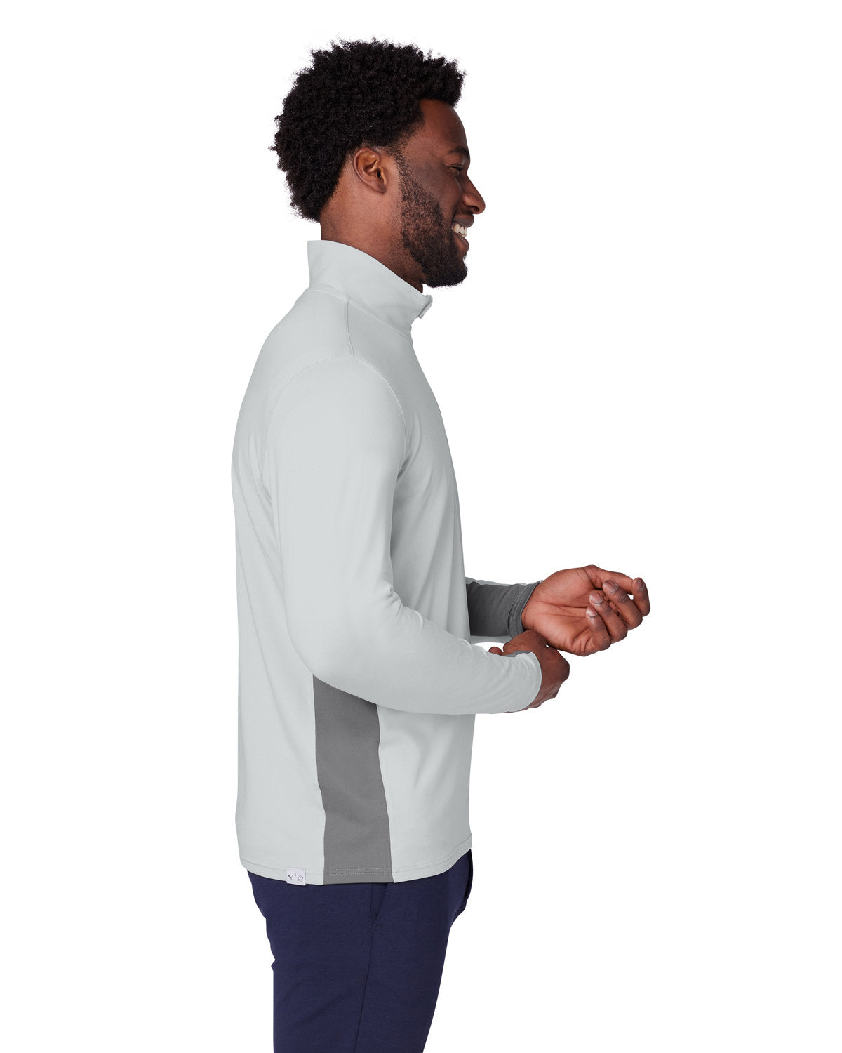 no-logo Puma Gamer Golf Quarter-Zip-Knits and Layering-Puma-Thread Logic