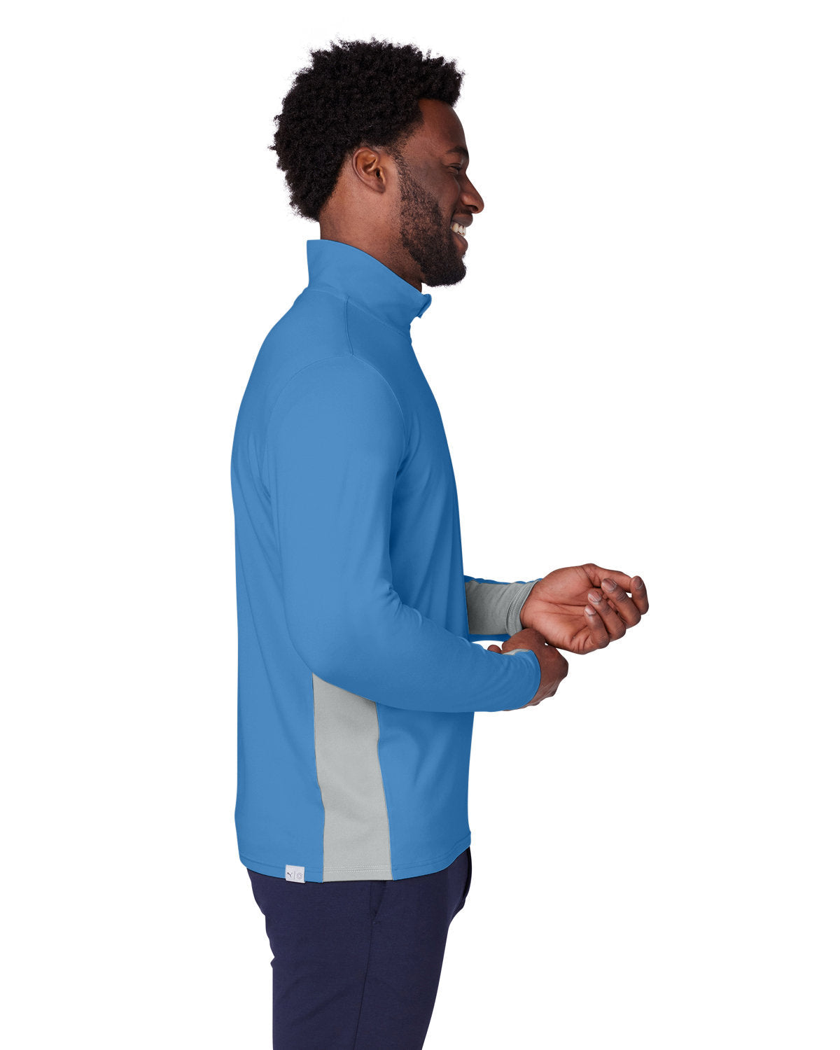 no-logo Puma Gamer Golf Quarter-Zip-Knits and Layering-Puma-Thread Logic