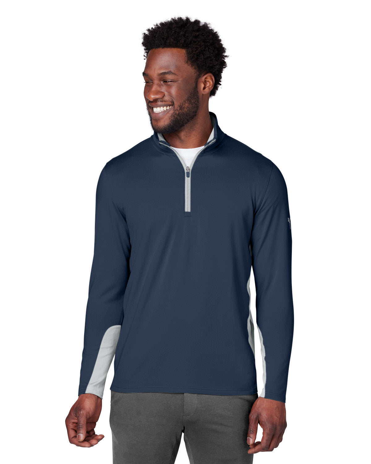 Puma Gamer Golf Quarter-Zip-Knits and Layering-Puma-Navy Blazer-S-Thread Logic