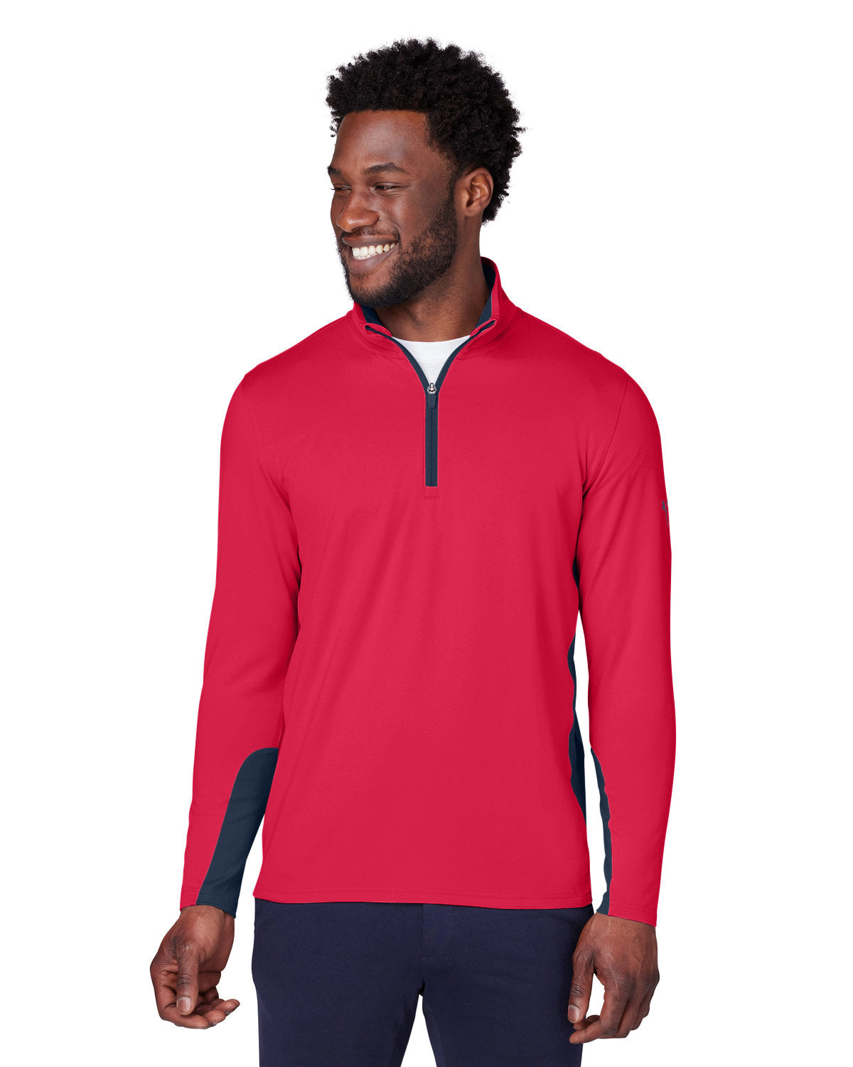 Puma Gamer Golf Quarter-Zip-Knits and Layering-Puma-Ski Patrol-S-Thread Logic