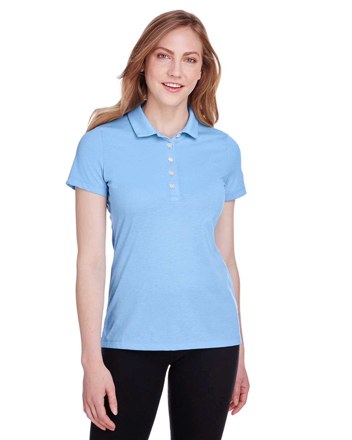 Puma Ladies Fusion Polo-Polos-Puma Golf-Blue Bell-XS-Thread Logic