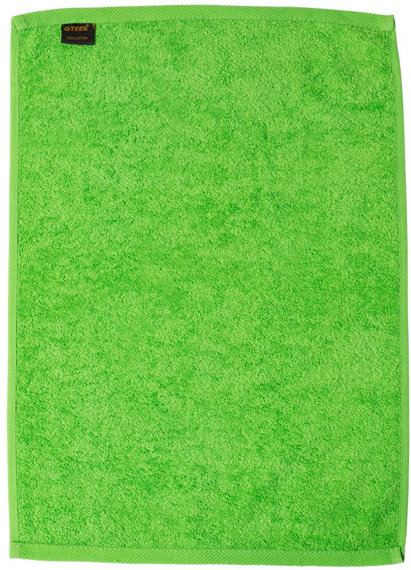 no-logo Q-Tees Deluxe Hemmed Hand Towel-Accessories-Q-Tees-Thread Logic