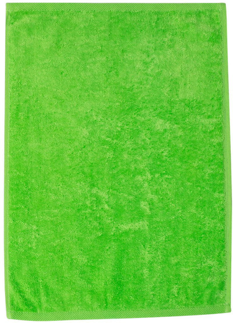 no-logo Q-Tees Deluxe Hemmed Hand Towel-Accessories-Q-Tees-Lime-1 Size-Thread Logic
