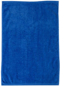 no-logo Q-Tees Deluxe Hemmed Hand Towel-Accessories-Q-Tees-Royal-1 Size-Thread Logic