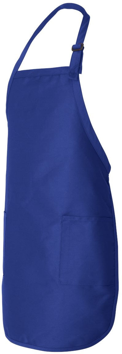no-logo Q-Tees Full-Length Apron with Pockets-Accessories-Q-Tees-Thread Logic