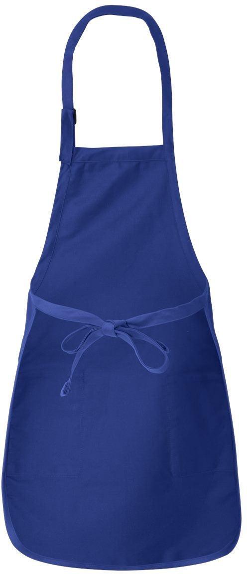 no-logo Q-Tees Full-Length Apron with Pockets-Accessories-Q-Tees-Thread Logic