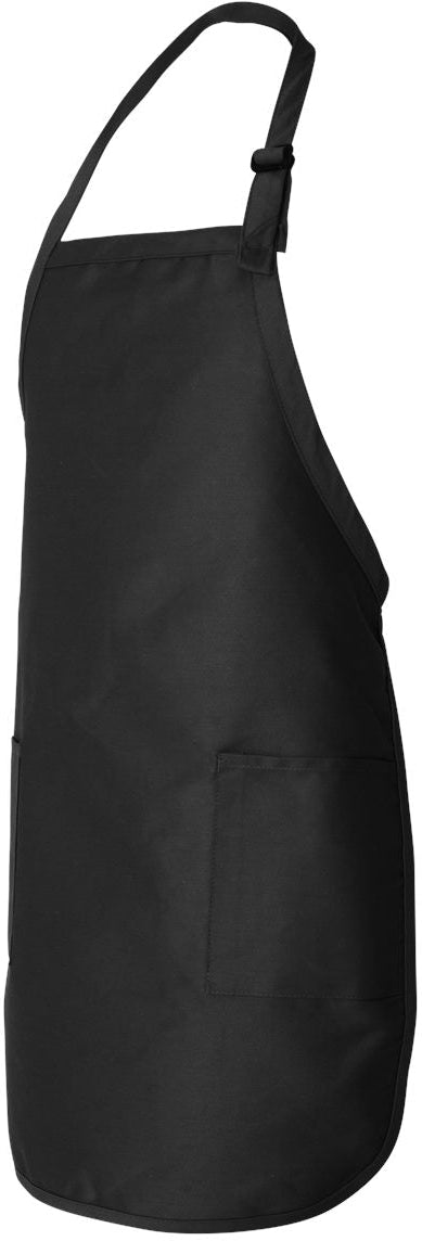 no-logo Q-Tees Full-Length Apron with Pockets-Accessories-Q-Tees-Thread Logic