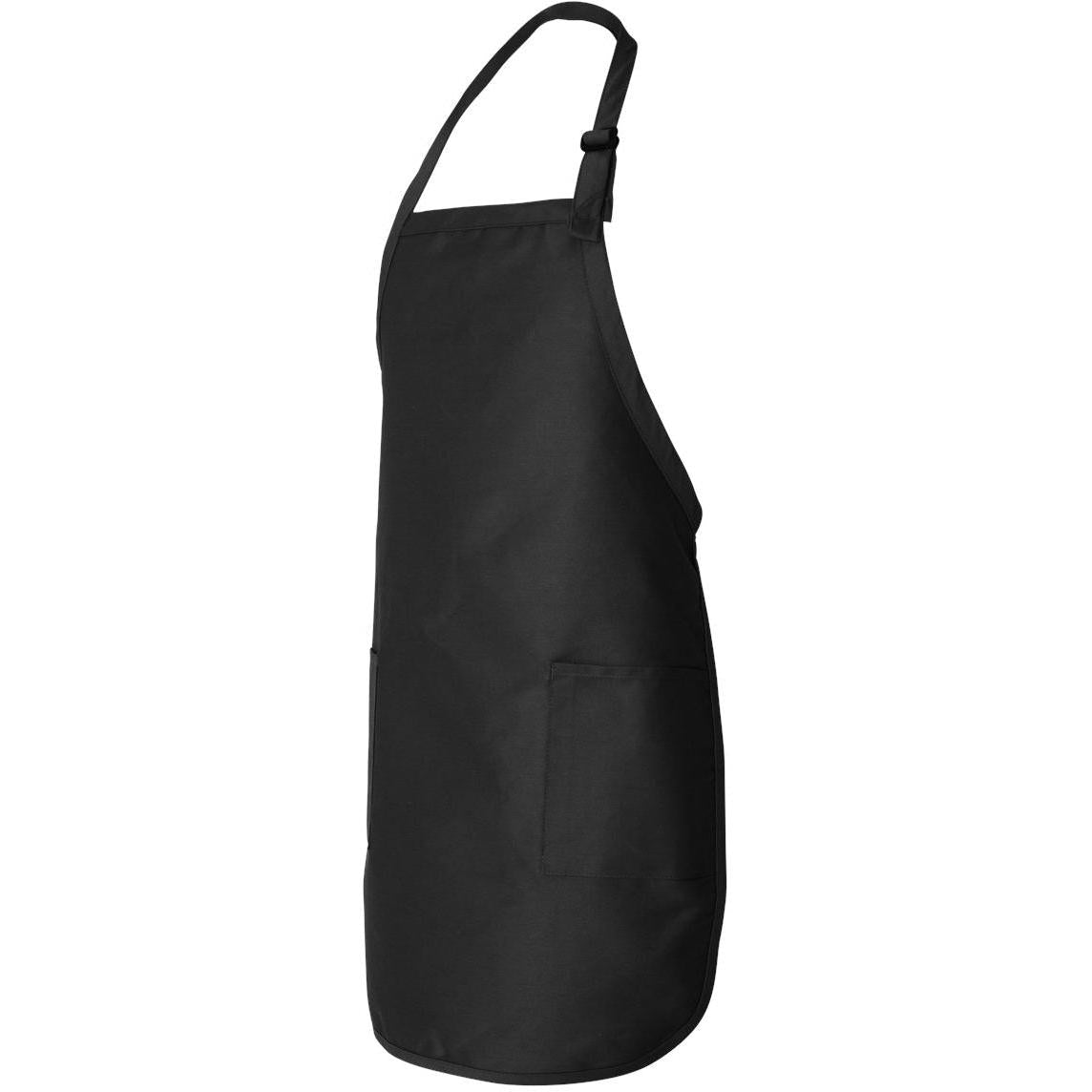 no-logo Q-Tees Full-Length Apron with Pockets-Accessories-Q-Tees-Thread Logic