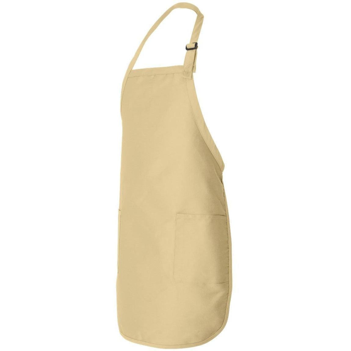 no-logo Q-Tees Full-Length Apron with Pockets-Accessories-Q-Tees-Thread Logic