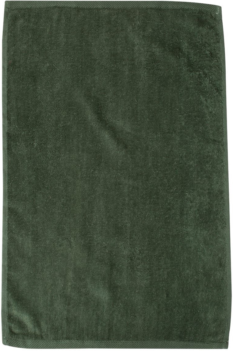 no-logo Q-Tees Hemmed Hand Towel-Accessories-Q-Tees-Forest-1 Size-Thread Logic