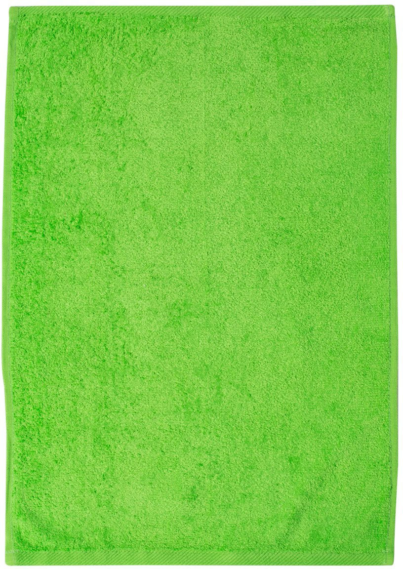 no-logo Q-Tees Hemmed Hand Towel-Accessories-Q-Tees-Lime-1 Size-Thread Logic