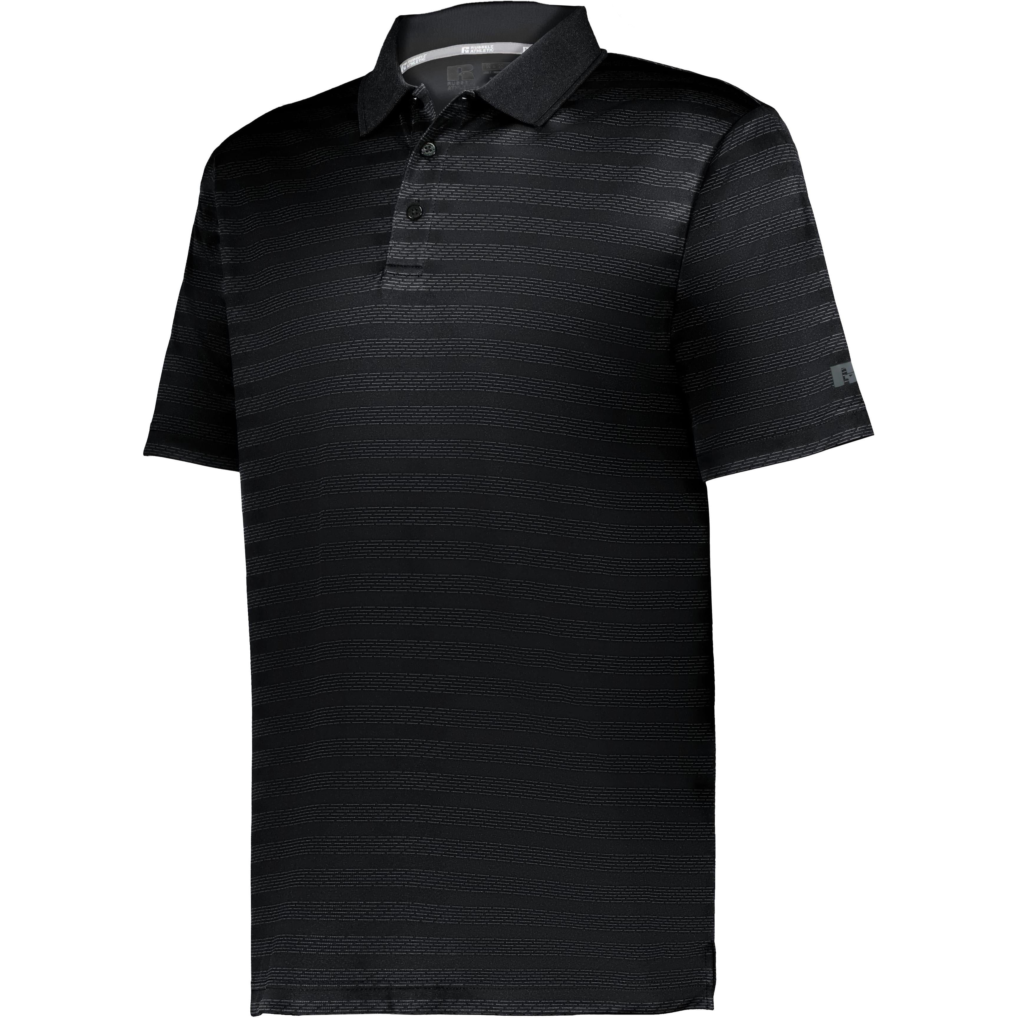 Russell Sideline Striped Polo