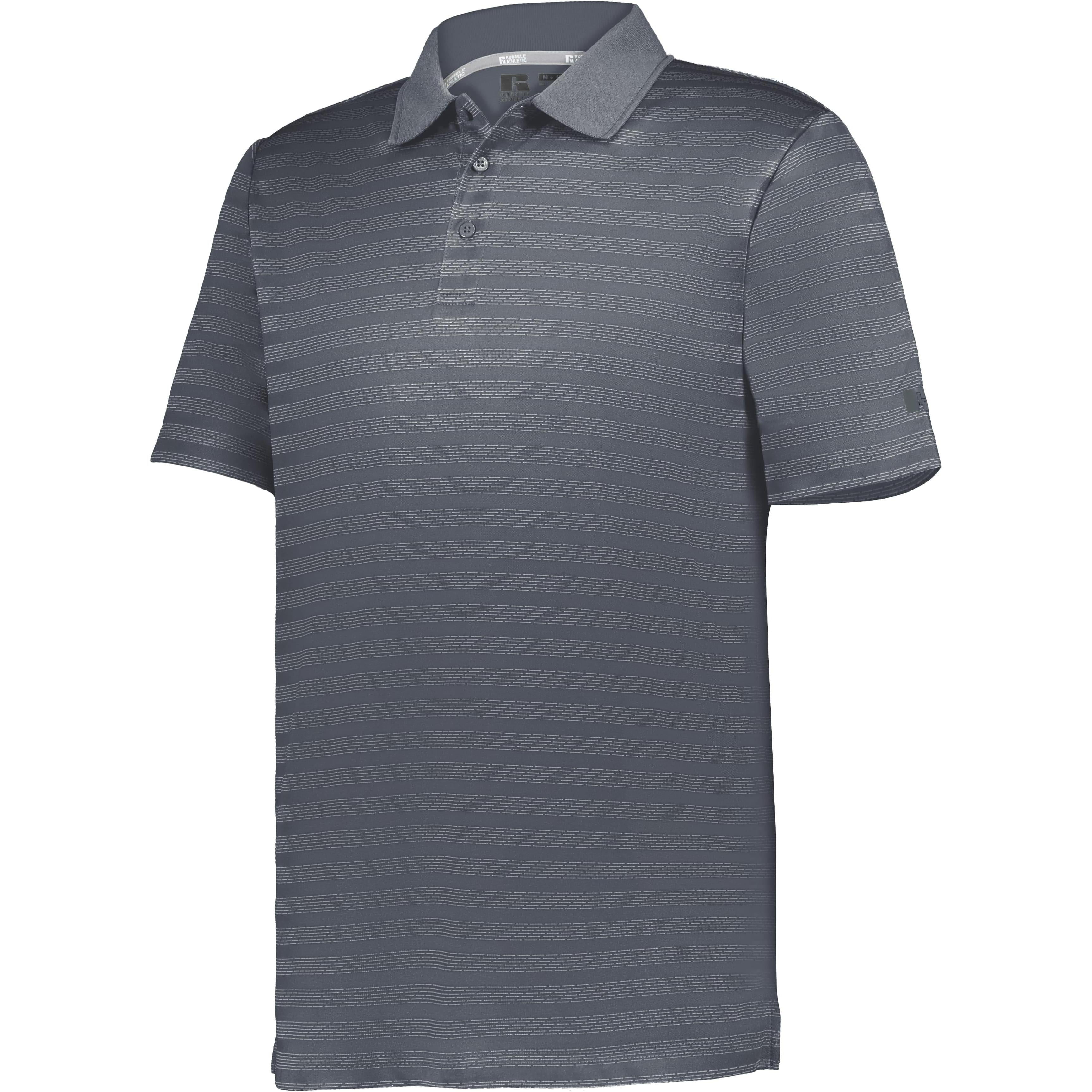 Russell Sideline Striped Polo
