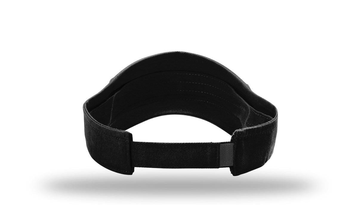 no-logo Richardson Garment Washed Visor-Richardson-Thread Logic